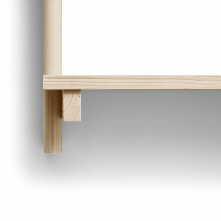 Mensola da parete Beam a 3 ripiani, Legno di pino Form & Refine