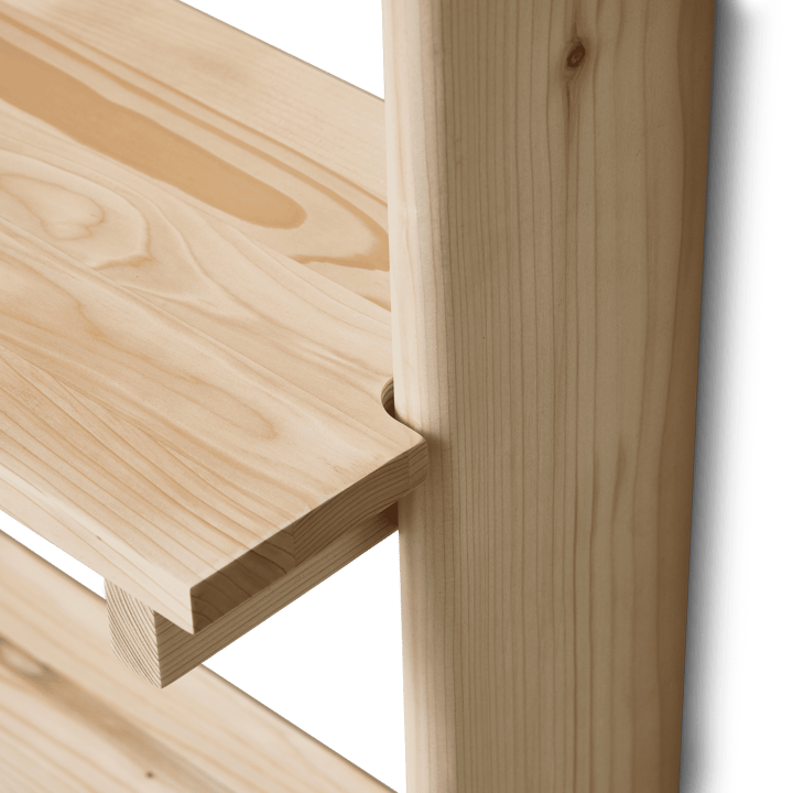 Mensola da parete Beam a 3 ripiani, Legno di pino Form & Refine
