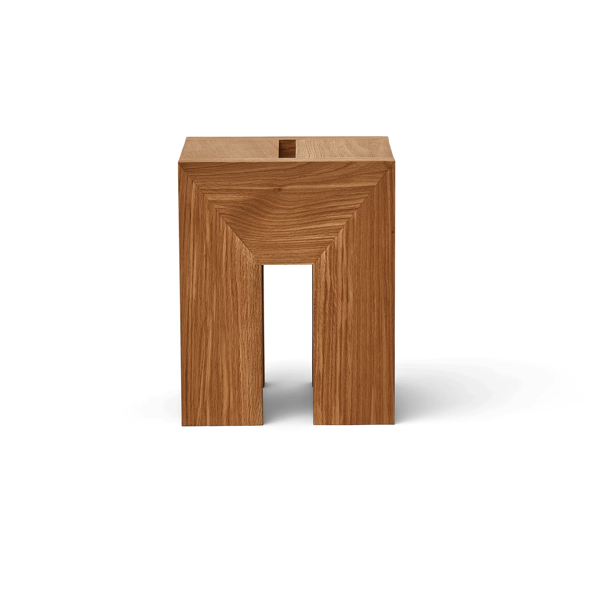 Monolith tavolino lato, Rovere, 29x29x36 cm Form & Refine