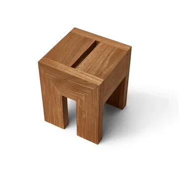 Monolith tavolino lato - Rovere, 29x29x36 cm - Form & Refine