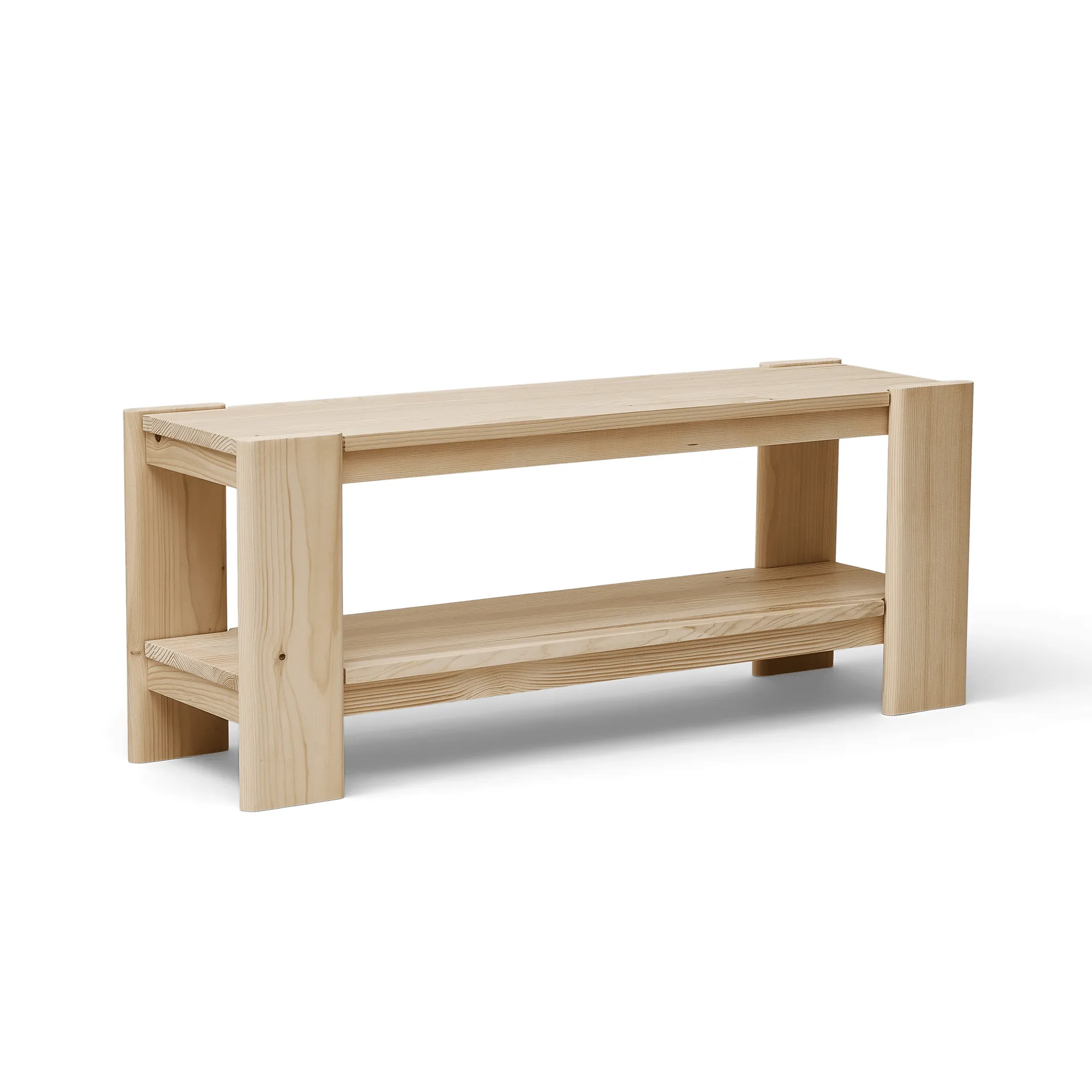 Panca Beam 112 cm, Legno di pino Form & Refine