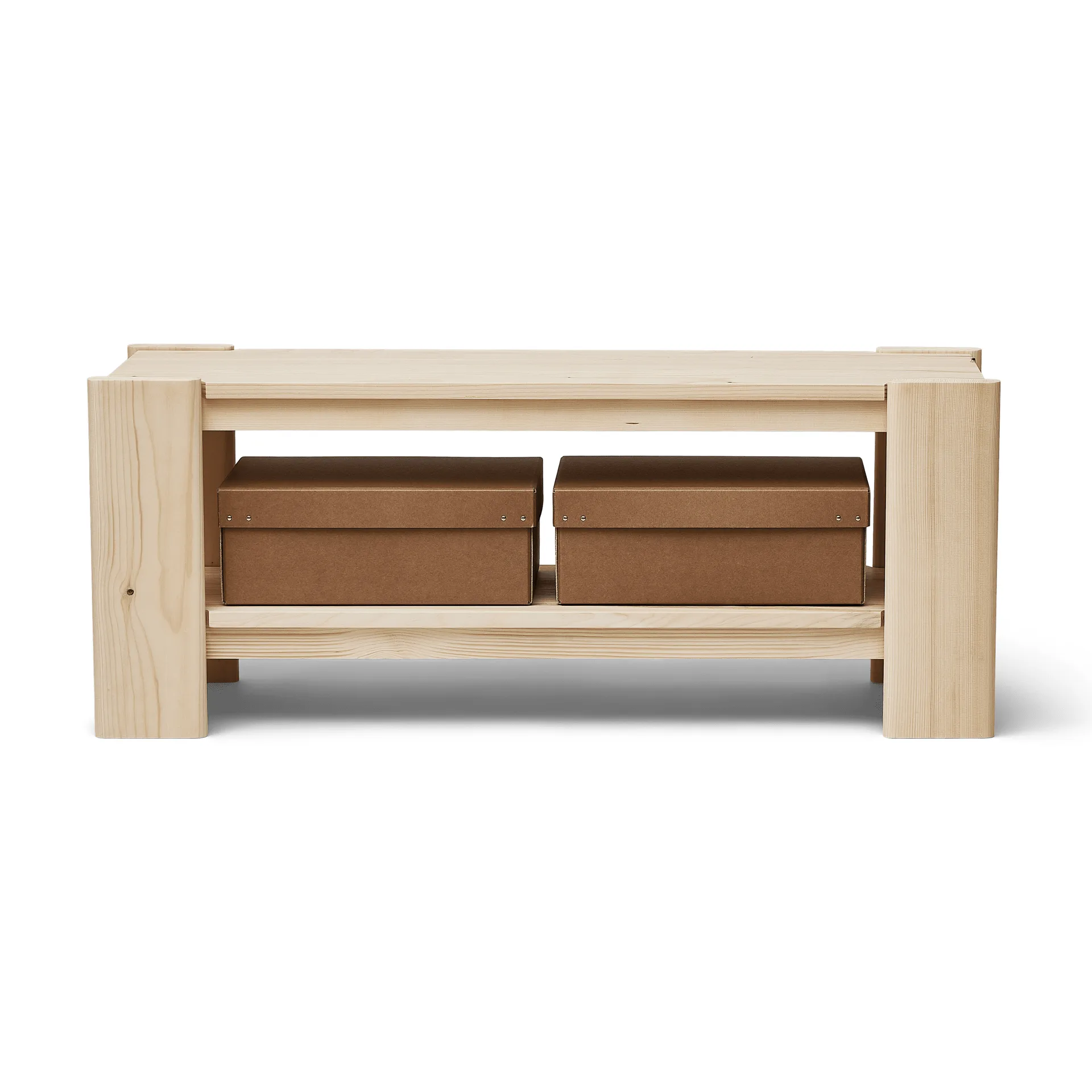 Panca Beam 112 cm, Legno di pino Form & Refine