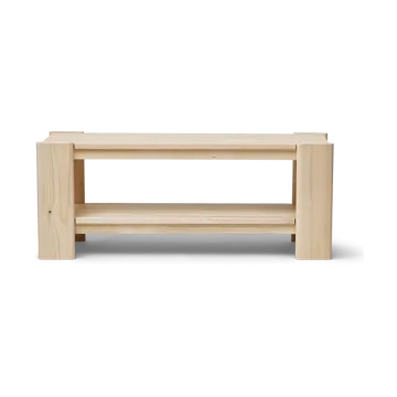Panca Beam - Legno di pino, 112 cm - Form & Refine
