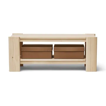Panca Beam - Legno di pino, 112 cm - Form & Refine