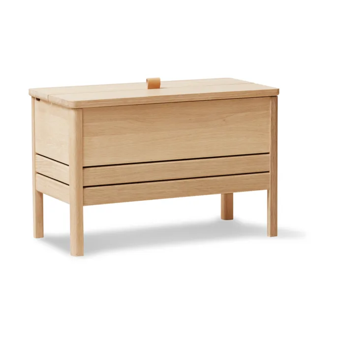 Panca contenitore A Line 68 cm, Rovere oliato Form & Refine