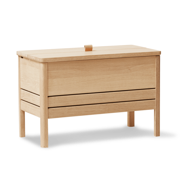 Panca contenitore A Line 68 cm, Rovere oliato Form & Refine