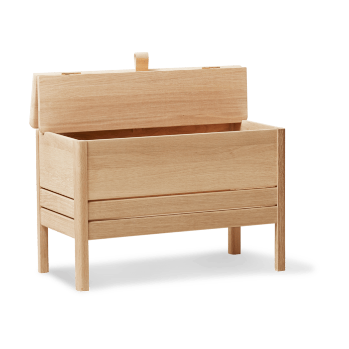 Panca contenitore A Line 68 cm, Rovere oliato Form & Refine