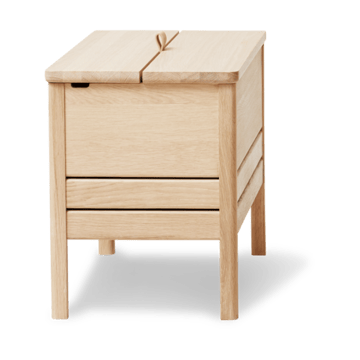 Panca contenitore A Line 68 cm - Rovere oliato - Form & Refine