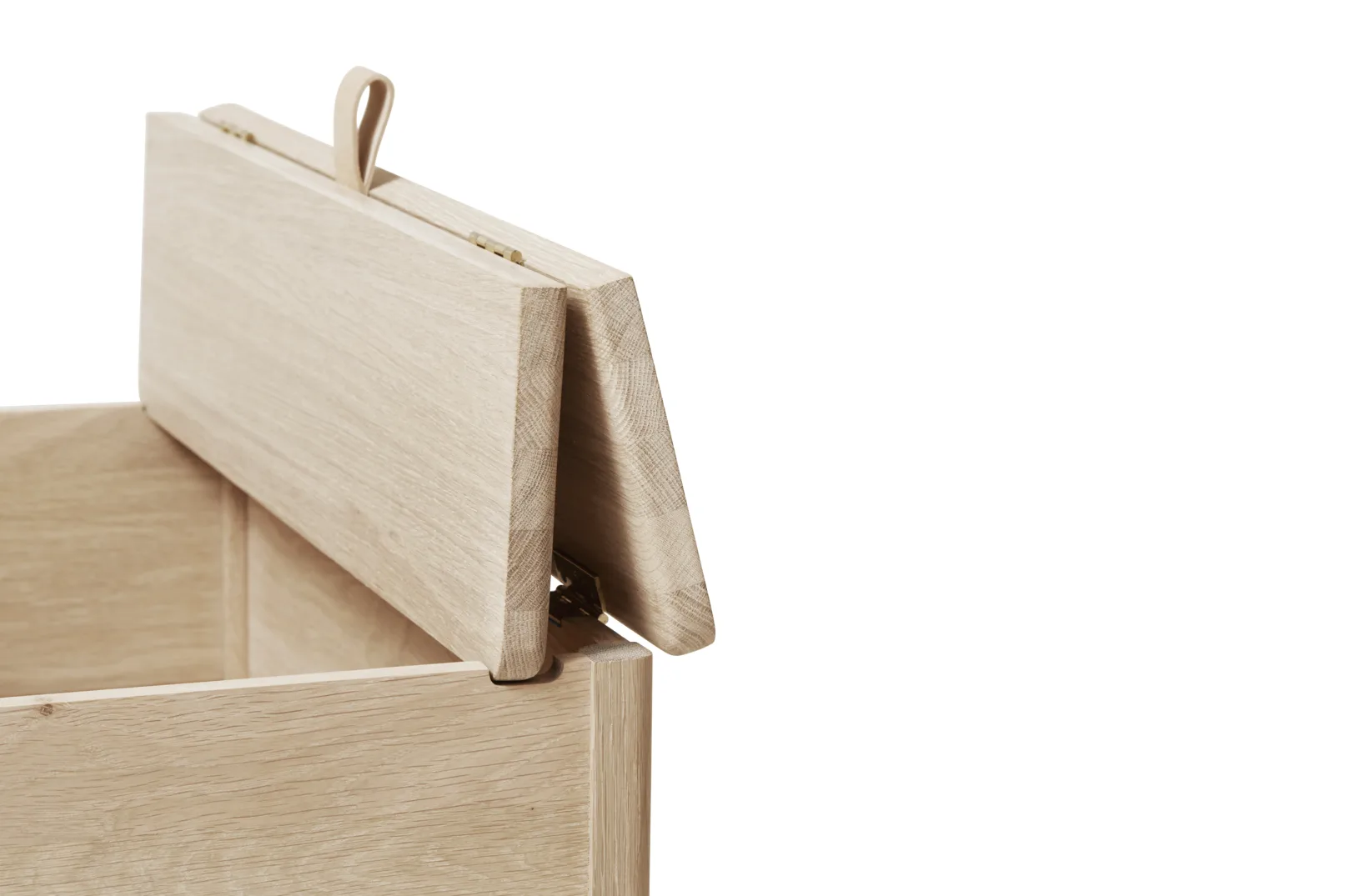 Panca contenitore A Line 68 cm, Rovere oliato Form & Refine