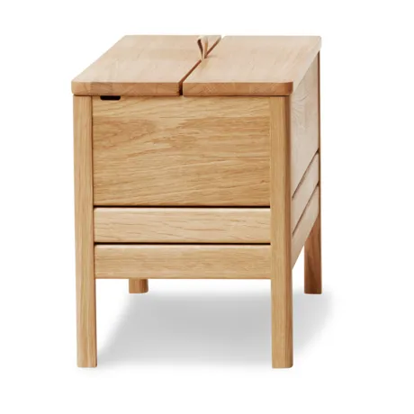 Panca contenitore A Line 68 cm, Rovere Form & Refine