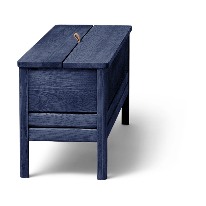 Panca contenitore A Line da 111 cm, Blu Indaco Edizione Speciale Form & Refine