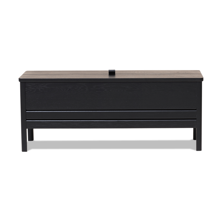 Panca contenitore A Line da 111 cm - Nero - Form & Refine