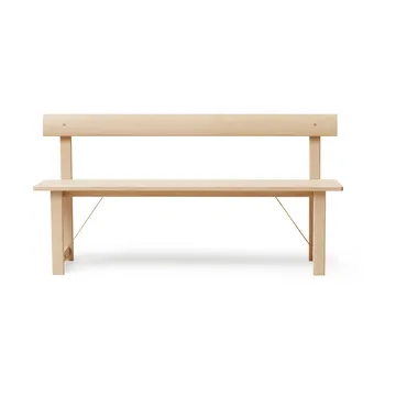 Panca Position 155 cm - Rovere-ottone - Form & Refine