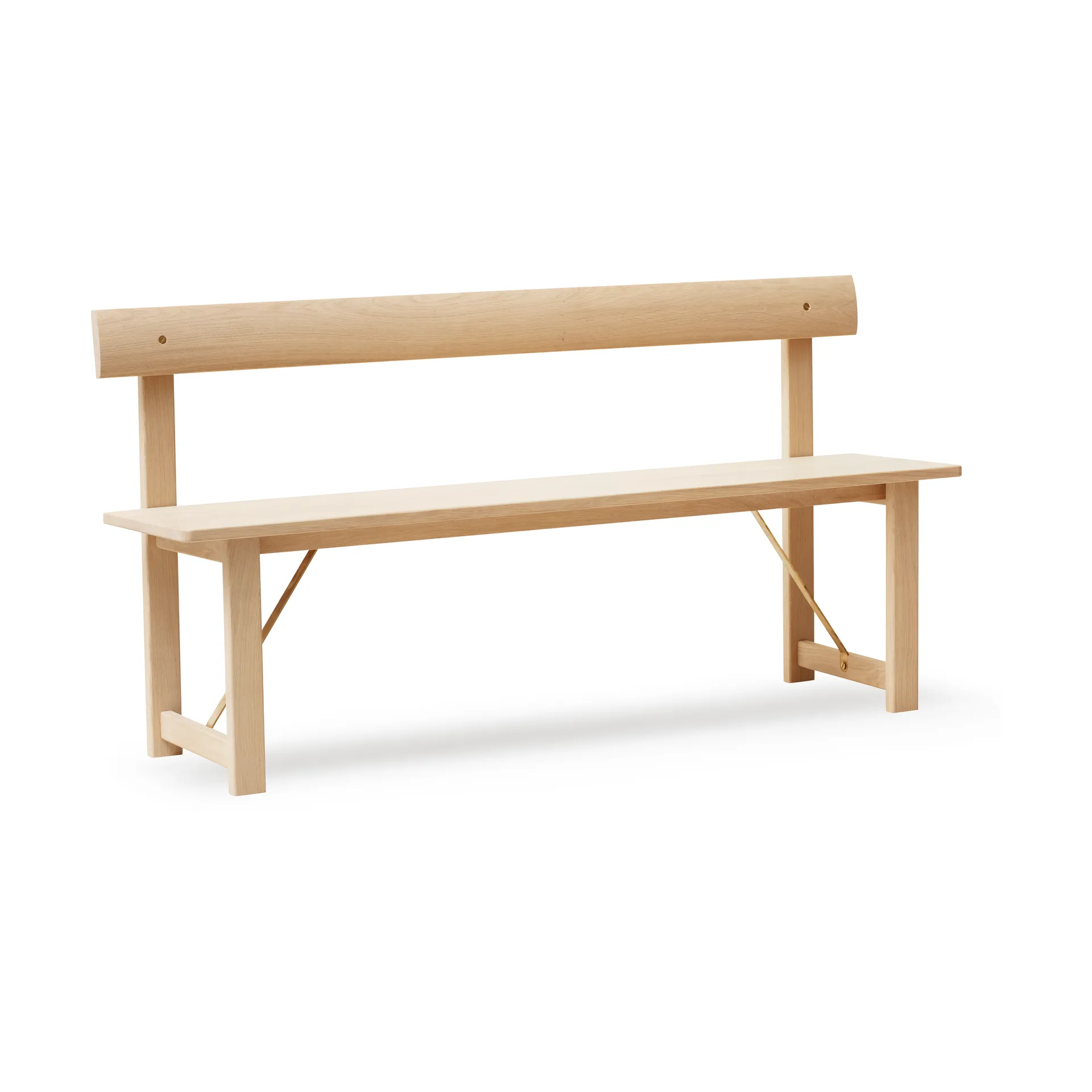 Panca Position 155 cm, Rovere-ottone Form & Refine