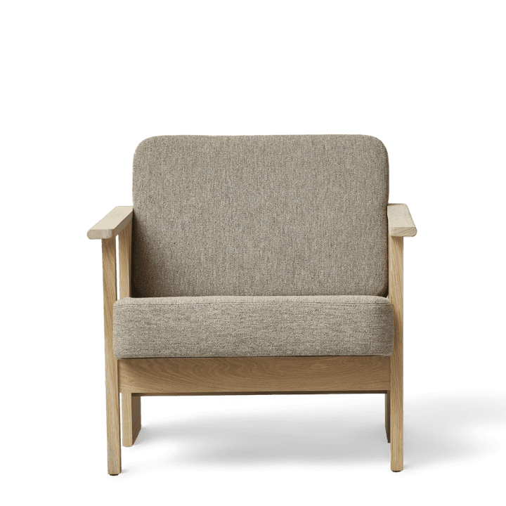 Poltrona Block, Rovere bianco-Hallingdal 65-0227 Form & Refine