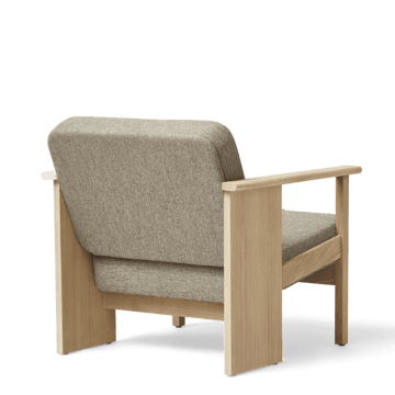 Poltrona Block - Rovere bianco-Hallingdal 65-0227 - Form & Refine