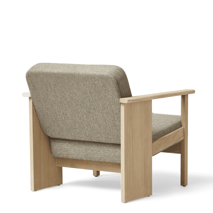 Poltrona Block, Rovere bianco-Hallingdal 65-0227 Form & Refine