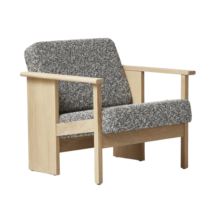 Poltrona Block - Rovere bianco-Zero 0004 - Form & Refine