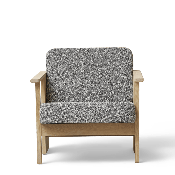 Poltrona Block, Rovere bianco-Zero 0004 Form & Refine