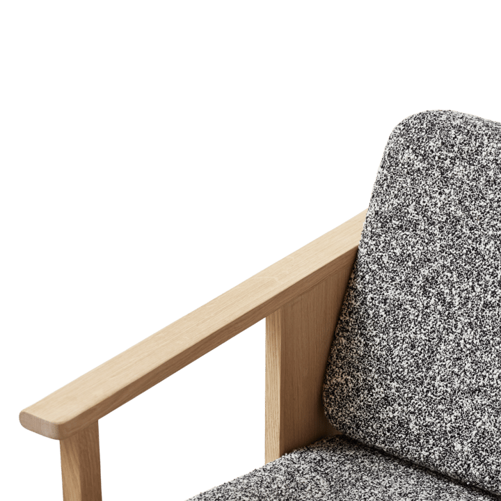 Poltrona Block, Rovere bianco-Zero 0004 Form & Refine