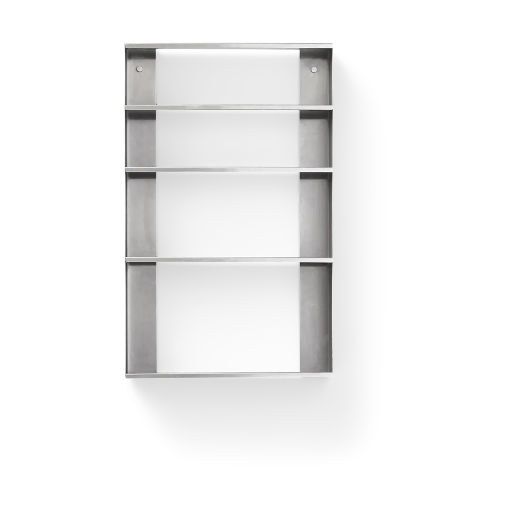 Scaffale portaoggetti Taper 40x65 cm, Acciaio inossidabile Form & Refine