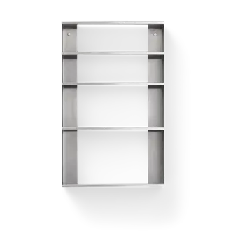 Scaffale portaoggetti Taper 40x65 cm - Acciaio inossidabile - Form & Refine