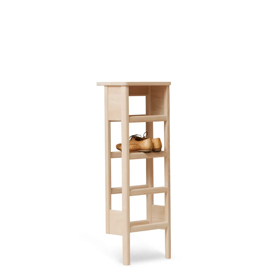 Scarpiera A Line 35x100 cm, Rovere bianco Form & Refine