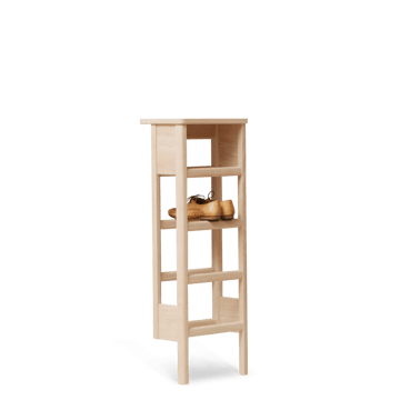 Scarpiera A Line 35x100 cm - Rovere bianco - Form & Refine