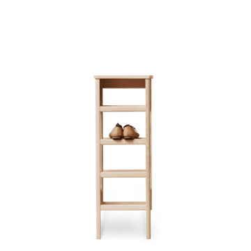Scarpiera A Line 35x100 cm - Rovere bianco - Form & Refine