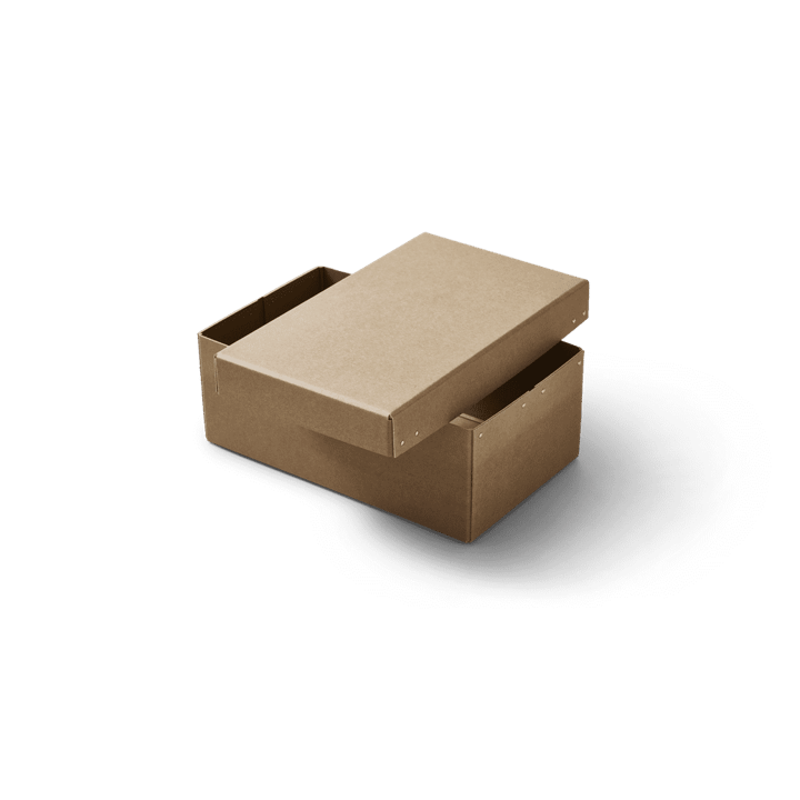 Scatola portaoggetti Ordinary, confezione da 2, Marrone Form & Refine