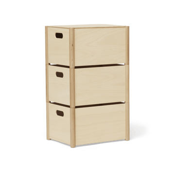 Scatola portaoggetti Pillar M - Faggio - Form & Refine
