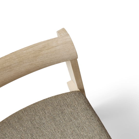 Sedia Blueprint, Rovere bianco-Hallingdal 65 0227 Form & Refine