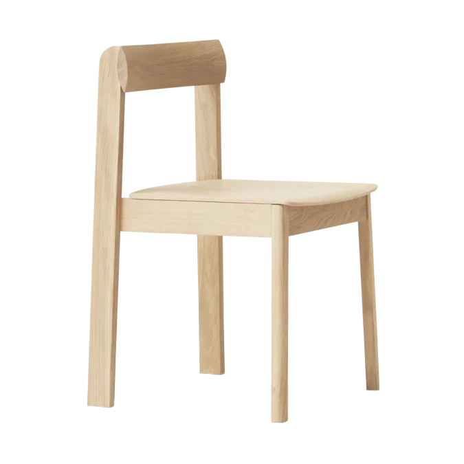 Sedia Blueprint, Rovere bianco Form & Refine