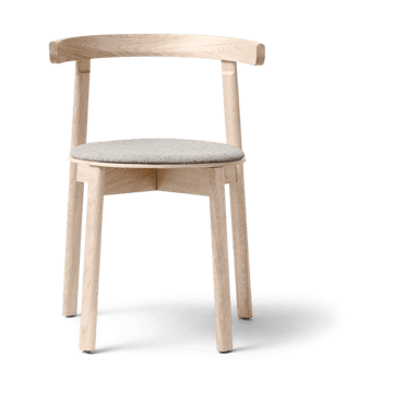 Sedia Lunar - Rovere bianco-Hallingdal 65-0227 - Form & Refine