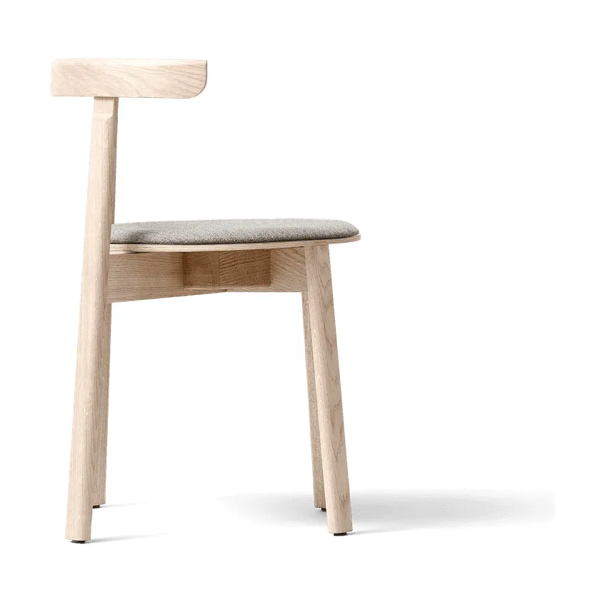 Sedia Lunar, Rovere bianco-Hallingdal 65-0227 Form & Refine