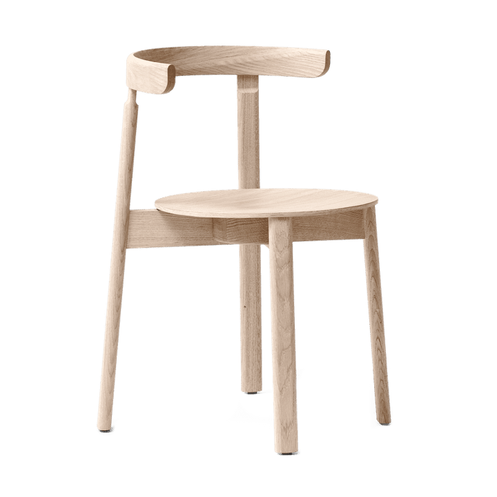 Sedia Lunar - Rovere bianco - Form & Refine