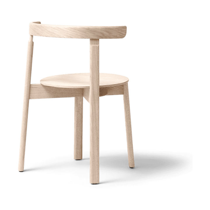 Sedia Lunar, Rovere bianco Form & Refine