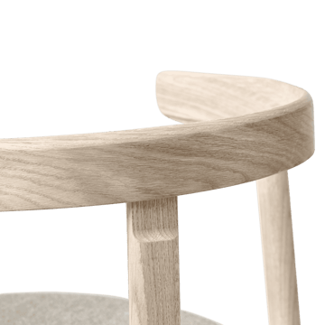 Sedia Lunar - Rovere bianco - Form & Refine