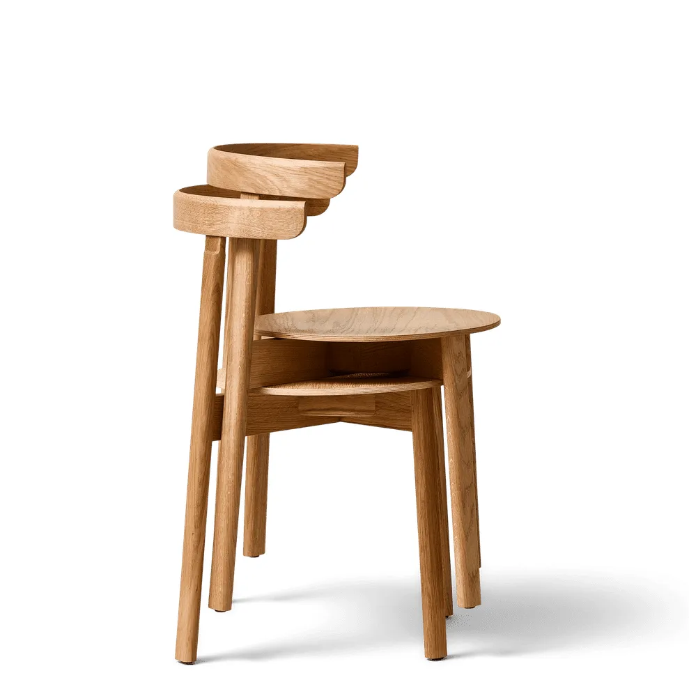 Sedia Lunar, Rovere Form & Refine