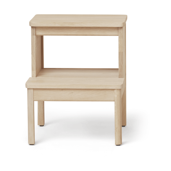 Sgabello a gradini A Line - Rovere bianco - Form & Refine