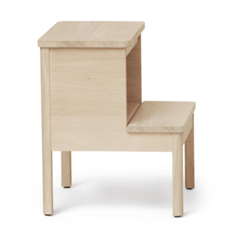 Sgabello a gradini A Line - Rovere bianco - Form & Refine