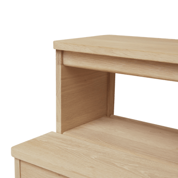 Sgabello a gradini A Line - Rovere bianco - Form & Refine
