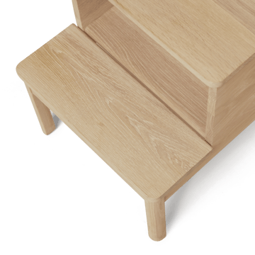 Sgabello a gradini A Line - Rovere bianco - Form & Refine
