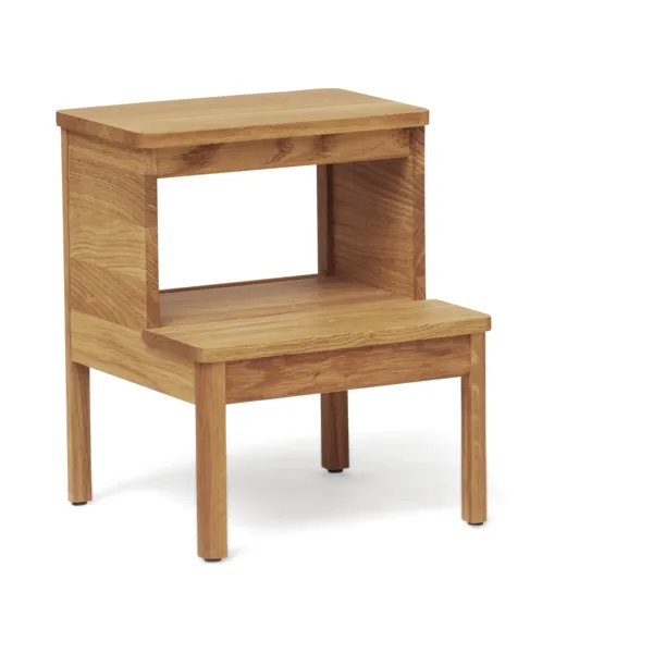 Sgabello a gradini A Line, Rovere Form & Refine