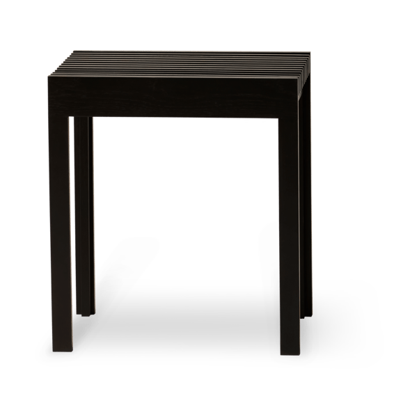 Sgabello Lightweight 40×45 cm - Nero - Form & Refine