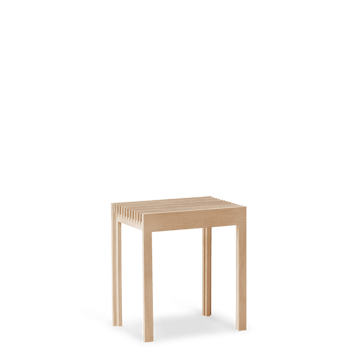 Sgabello Lightweight 40×45 cm - Rovere bianco - Form & Refine