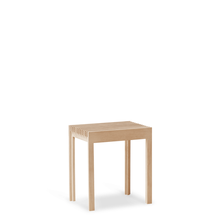 Sgabello Lightweight 40×45 cm, Rovere bianco Form & Refine
