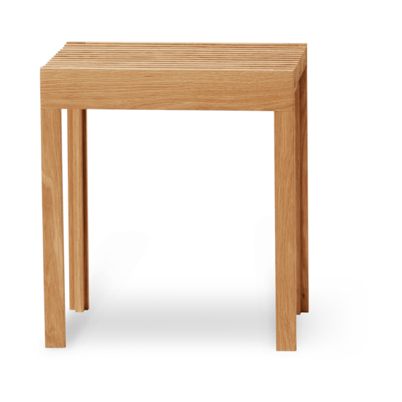 Sgabello Lightweight 40×45 cm - Rovere - Form & Refine