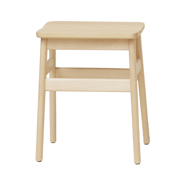 Sgabello per bar Angle Standard 45 cm - Faggio - Form & Refine