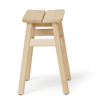 Sgabello per bar Angle Standard 45 cm - Faggio - Form & Refine